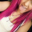 Pink hairrrr :D
