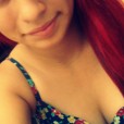 New red hair.