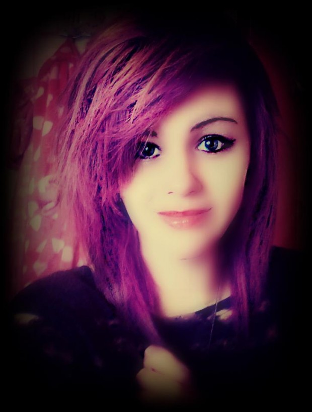 Purple hair