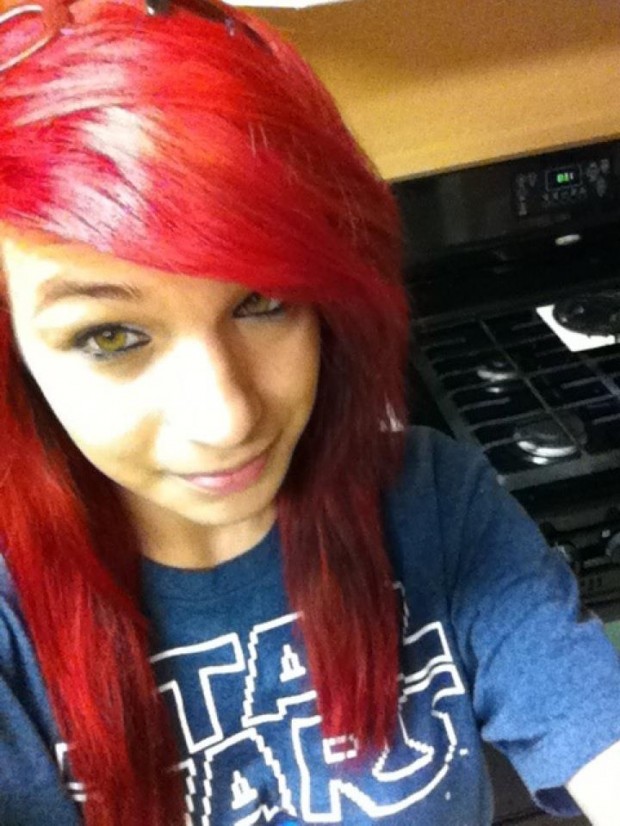 I miss my red hair :c
