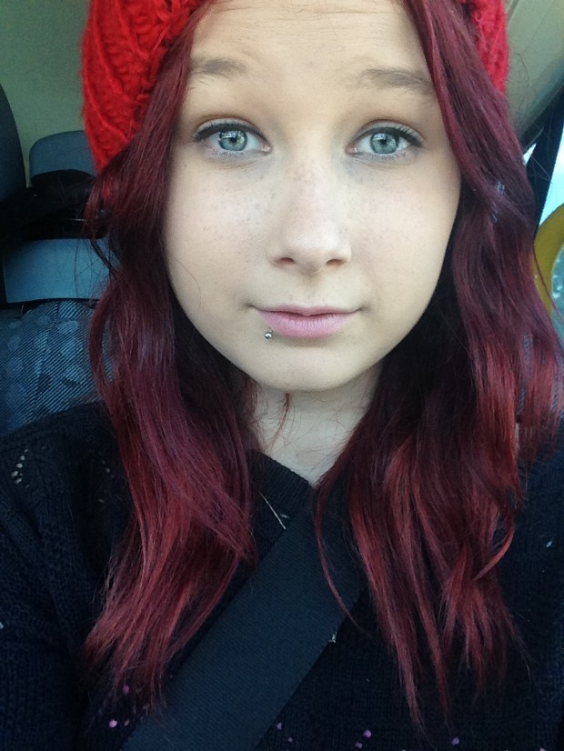 red hair ~ red beanies 