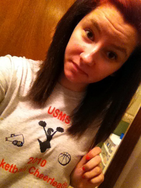 No makeup. (: