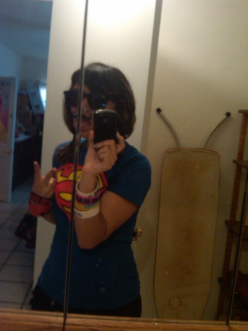 undercover cop by day, superman by night ^_^ lol