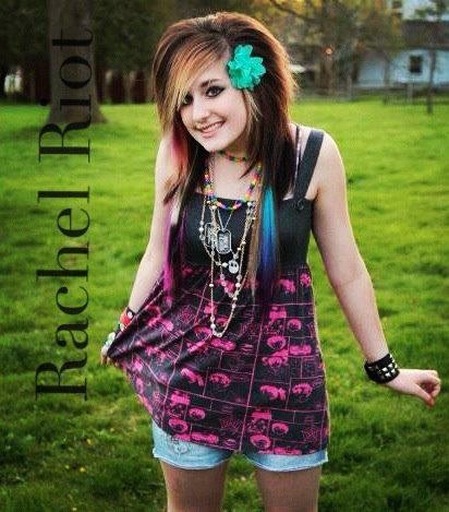 #rachelriot #emo #scene #scenequeen