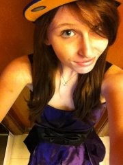Dress. Hat. Andd Converse(: