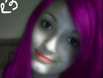 I miss my purple hair:3