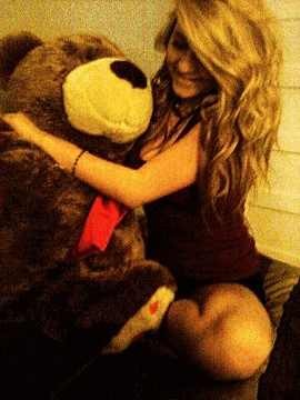 my teddy is bigger than me...hmmphhh -_-